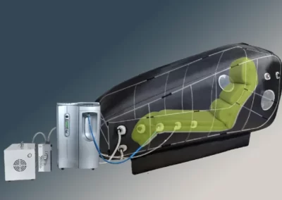 Seated chamber diagram view